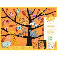 Djeco Herbruikbare Puffy Stickers - Tikkertje | Speel je Wijs
