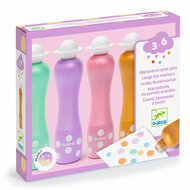 Djeco Foam Stempelstiften - Parelmoer | Speel je Wijs