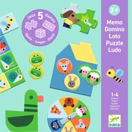 Djeco 5 SPELLEN - Op de boerderij 3+ | Speel je Wijs