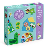 Djeco 5 SPELLEN - Op de boerderij 3+ | Speel je Wijs