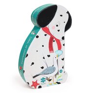 Djeco Sihouette Puzzel - Ollie de Dalmatiër 3+ | Speel je Wijs