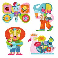 Djeco - Kleuren met Water Animalo 18m+