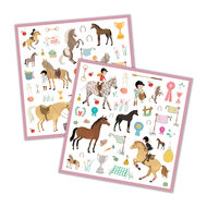 Djeco Stickers Paarden 4+| Speel je Wijs