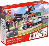 Hape Houten Treinbaan - Mijnbouw set | Speel je Wijs
