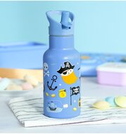 A Little Lovely Company RVS Drinkfles Pirates | Speel je Wijs