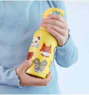 A Little Lovely Company RVS Drinkfles Animal Friends | Speel je Wijs