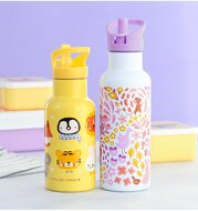 A Little Lovely Company RVS Drinkfles Animal Friends | Speel je Wijs
