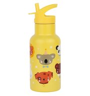 A Little Lovely Company RVS Drinkfles Animal Friends | Speel je Wijs