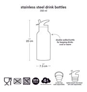 a Little Lovely Company RVS Drinkfles Galaxy | Speel je Wijs