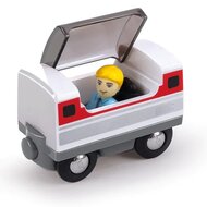 Hape Intercity Trein - Op Batterijen | Speel je Wijs