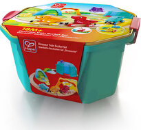 Hape Houten Treinbaan - Dinosaurus in opbergbox | Speel je Wijs