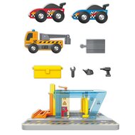 Hape Treinset - Reparatie en Wasstraat | Speel je Wijs