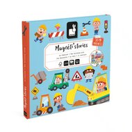 Janod Magneti Stories - Bouwterrein| Speel je Wijs