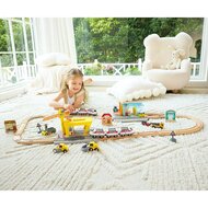 Hape Treinset - Railway Crane construction | Speel je Wijs