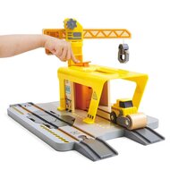 Hape Treinset - Railway Crane construction | Speel je Wijs