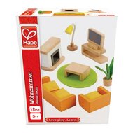Hape - Woonkamer voor poppenhuis