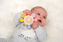 Tickit Silisoft Rammelaar / Bijtring - Regenboog | Speel je Wijs
