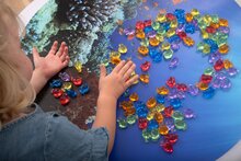 TickiT Doorschijnende kleuren Vissen 120-delig | Speel je Wijs