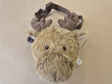 Pluche Schoudertasje - Eland | Speel je Wijs