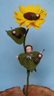 Atelier Pippilotta Zonnebloem met Bijtjes | Speel je Wijs