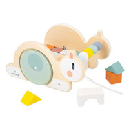 Janod Sweet Cocoon Slak met Blokken 18mnd+