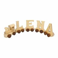 Small Foot  Houten Lettertrein - Blank