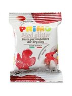 Primo Boetseerklei 250gr - Glitter Rood | Speel je Wijs