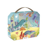Janod Puzzel 4 Puzzels - Zeedieren 4+ | Speel je wijs