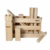 Bexx Kubb Original Rubberhout in Houten Kist | Speel je Wijs