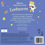 Usborne Geluidenboekje - muziek en dans Eenhoorns 4+ | Speel je Wijs