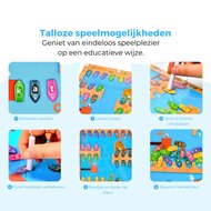 Mauzek Magnetisch Doolhof Alfabet 3 tm 6 jaar| Speel je Wijs