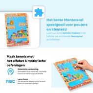 Mauzek Magnetisch Doolhof Alfabet 3 tm 6 jaar| Speel je Wijs