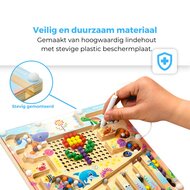 Mauzek Magnetisch Doolhof Zee 3 tm 6 jaar| Speel je Wijs