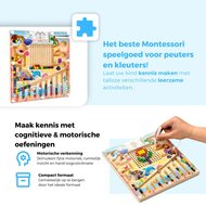 Mauzek Magnetisch Doolhof Zee 3 tm 6 jaar| Speel je Wijs