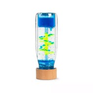 Petit Boum Sensorische Move Bottle - Spiral Blue| Speel je Wijs