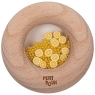 Petit Boum Sensorische Rammelaar en Bijtring - Donut Citroenen | Speel je Wijs
