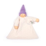 Nanchen Natur Knuffeldoekje - Zonnekindpopje Lila| Speel je Wijs