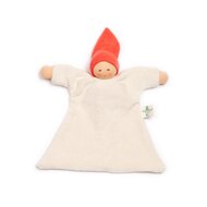Nanchen Natur Knuffeldoekje - Zonnekindpopje Oranje | Speel je Wijs