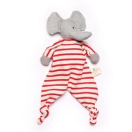 Nanchen Natur Knuffeldoekje - Olifant Rood | Speel je Wijs