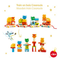 Djeco Crearoule - Mijn eerste houten Trein 18mnd+ | Speel je Wijs