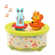 Djeco Houten Muziekdoosje &#039;Friends Melody&#039; | Speel je Wijs