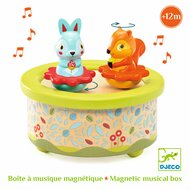 Djeco Houten Muziekdoosje &#039;Friends Melody&#039; | Speel je Wijs