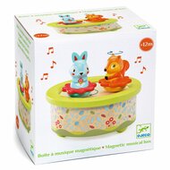 Djeco Houten Muziekdoosje &#039;Friends Melody&#039; | Speel je Wijs