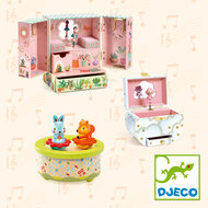 Djeco Houten Muziekdoosje &#039;Friends Melody&#039; | Speel je Wijs