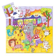 Djeco Puzzel The rainbow Bus 16st 3+ | Speel je Wijs