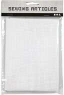 Aida Borduurstof / Telstof 35/10 MEDIUM 50x50cm Wit | Speel je Wijs