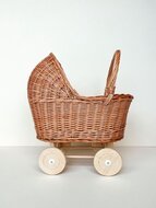 Hollie Rieten Poppenwagen Retro Flowers | Speel je Wijs