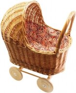 Hollie Rieten Poppenwagen Retro Flowers | Speel je Wijs