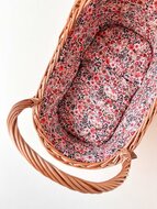 Hollie Rieten Poppenwagen Retro Flowers | Speel je Wijs