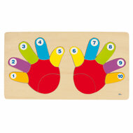 Goki Houten Telpuzzel 4+ | Speel je Wijs